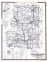 Green Lake County, Wisconsin State Atlas 1956 Highway Maps